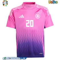 Maglie da calcio Germania Benjamin Henrichs #20 Seconda Maglia Europei 2024 Manica Corta